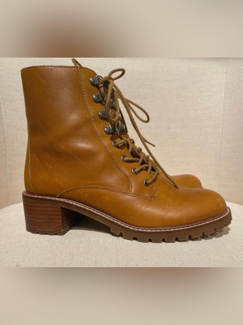 Madewell Lace-Up Boots